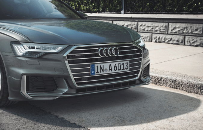 Parte frontal del Audi A6